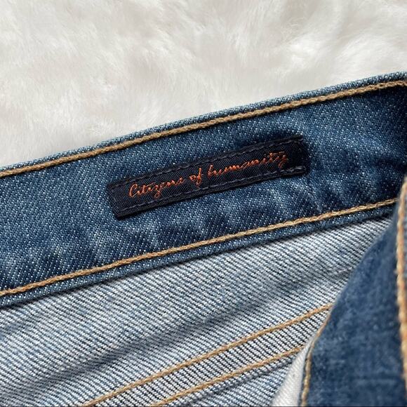 Citizens of Humanity Low Waist Cropped Jeans  Size 28 - Picture 5 of 9
